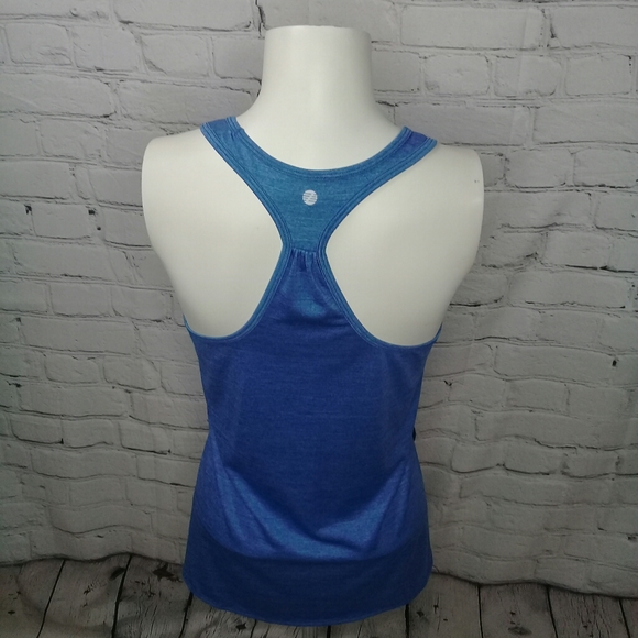 Zella Blue Racerback Workout Tank Sz Small - Picture 6 of 7